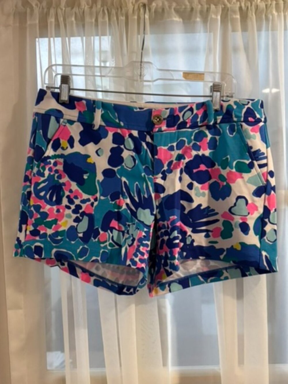 Lilly Pulitzer Callahan Ponte Short Hit the Spot Size 8